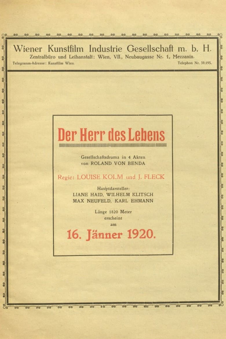 Der Herr des Lebens — Rated on Seriez, track your watch history at seriez.app