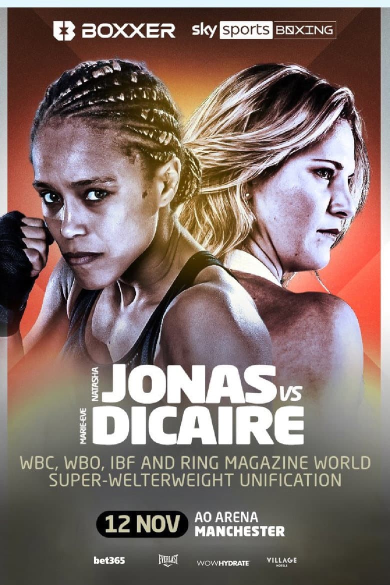 Natasha Jonas vs. Marie Eve Dicaire — Rated on Seriez, track your watch history at seriez.app