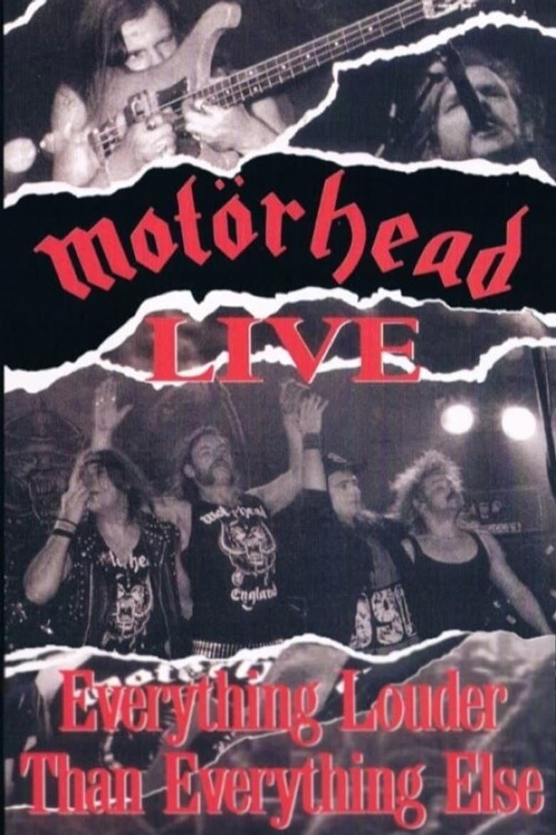 Motörhead - Everything Louder Than Everything Else — Rated on Seriez, track your watch history at seriez.app