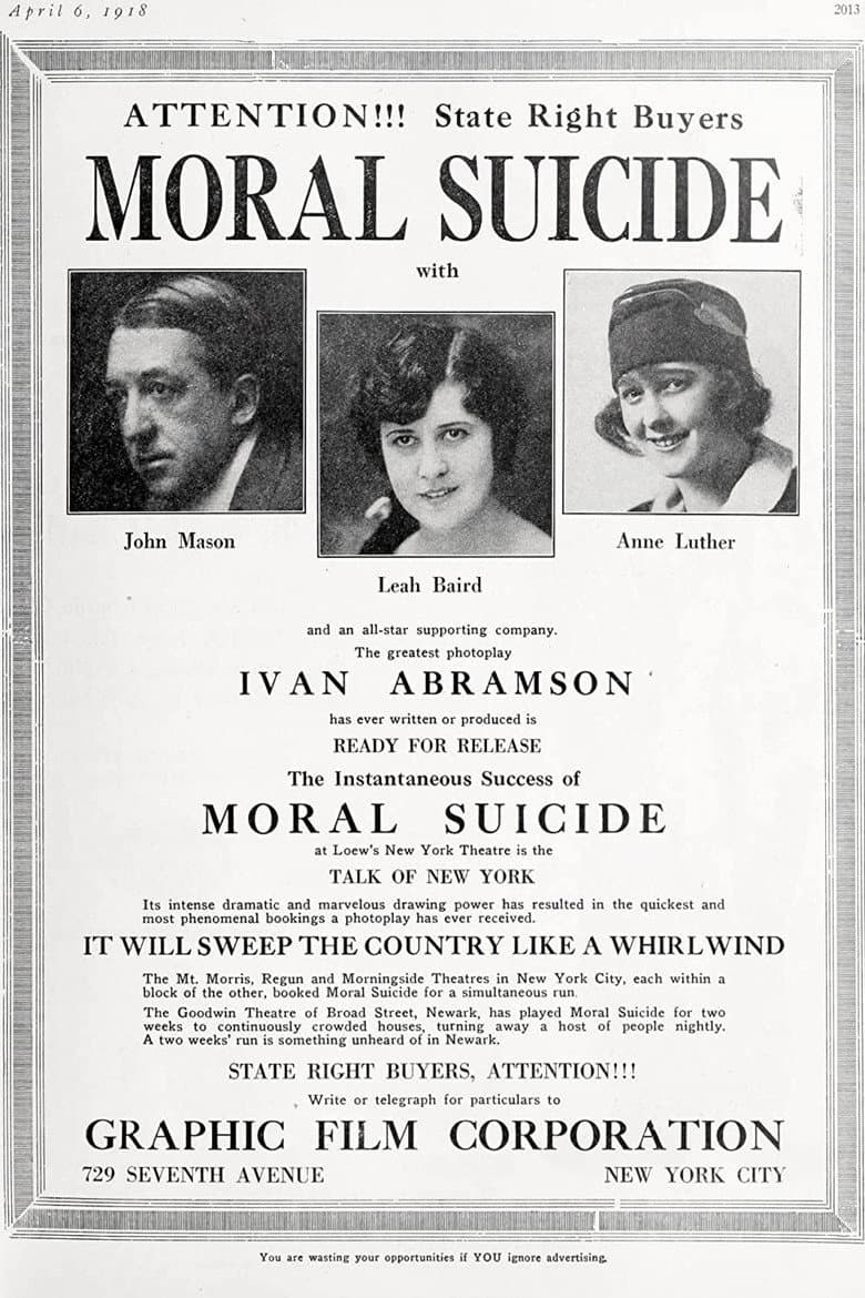Moral Suicide — Rated on Seriez, track your watch history at seriez.app
