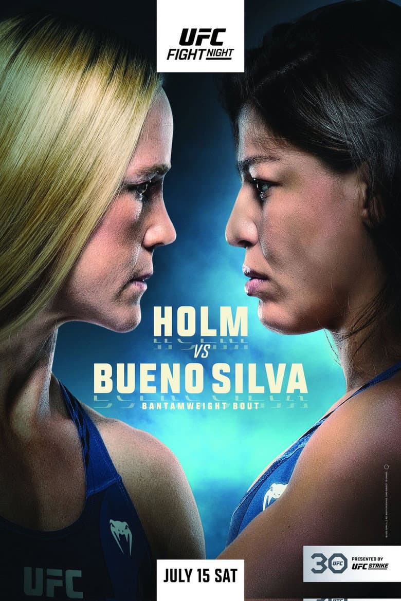 UFC on ESPN 49: Holm vs. Bueno Silva — Rated on Seriez, track your watch history at seriez.app