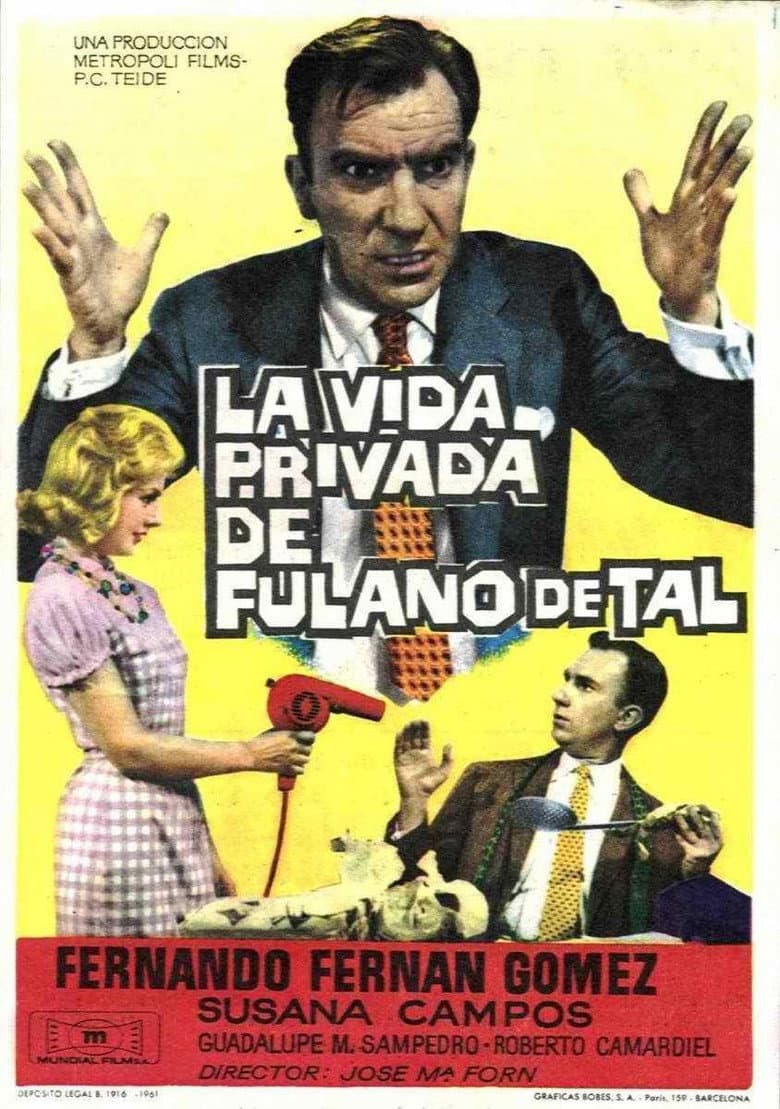 La vida privada de Fulano de Tal — Rated on Seriez, track your watch history at seriez.app