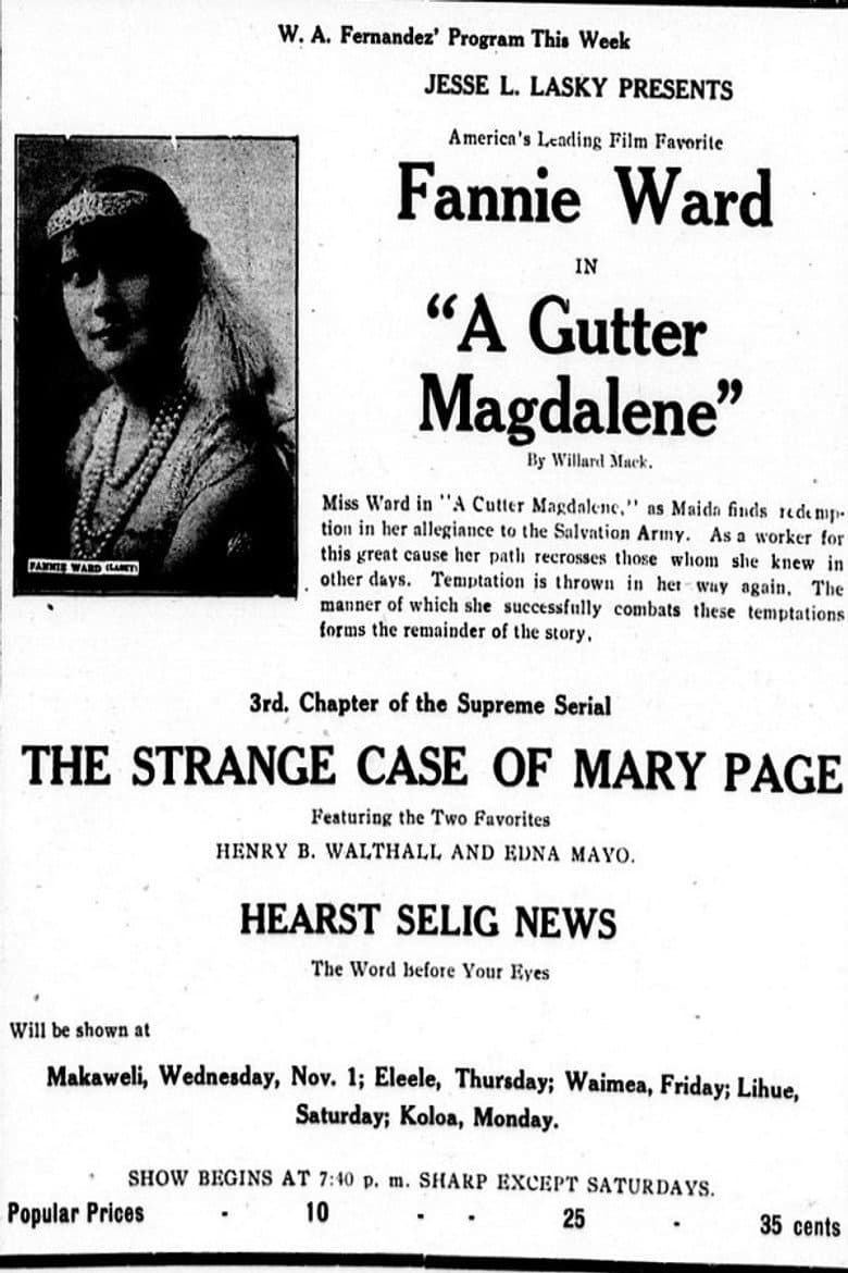 A Gutter Magdalene — Rated on Seriez, track your watch history at seriez.app