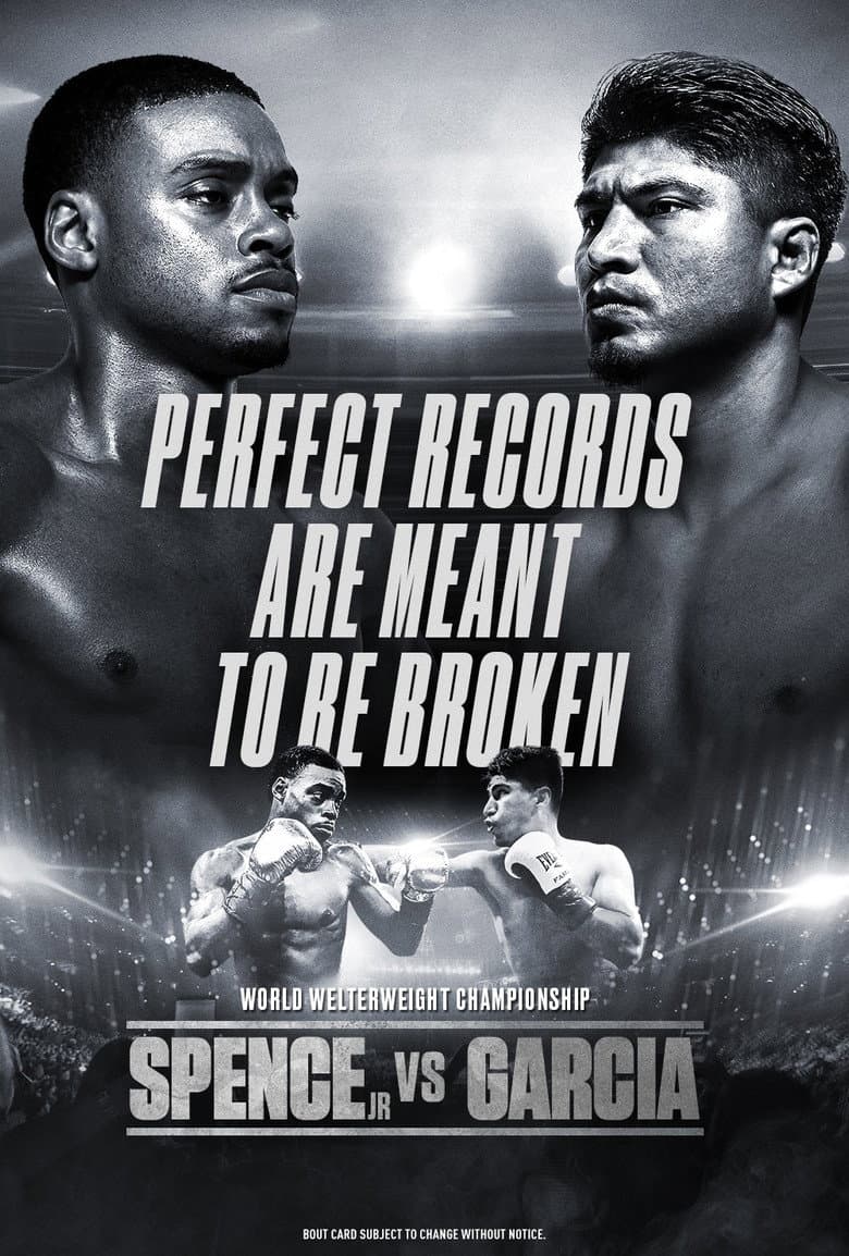 Errol Spence Jr. vs. Mikey Garcia — Rated on Seriez, track your watch history at seriez.app