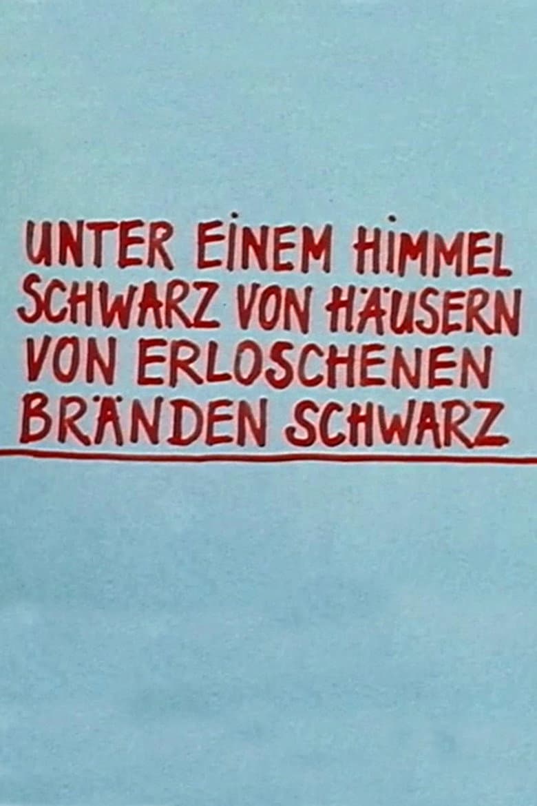 Telekritik: Unter einem Himmel schwarz von Häusern von erloschenen Bränden schwarz — Rated on Seriez, track your watch history at seriez.app